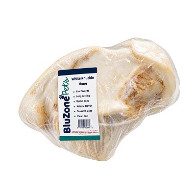 BluZone Pets White Knuckle Beef Bone Dog Chew