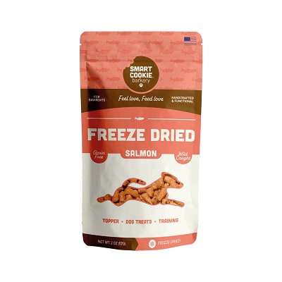 Smart Cookie Barkery Freeze-Dried Salmon Dog Treats, 2-oz Bag